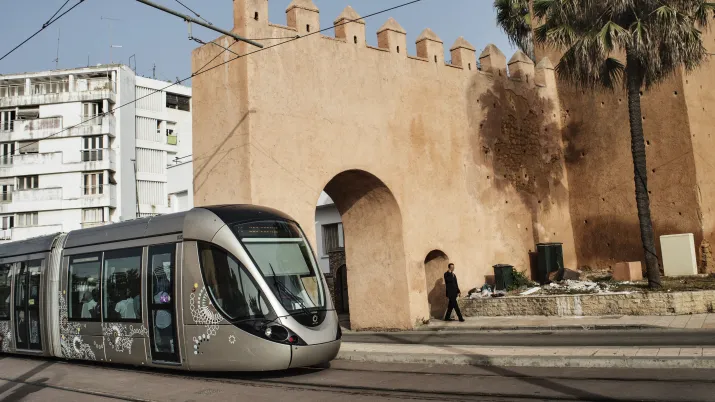 tramway Rabat-Salé, Maroc, transport, villes durables