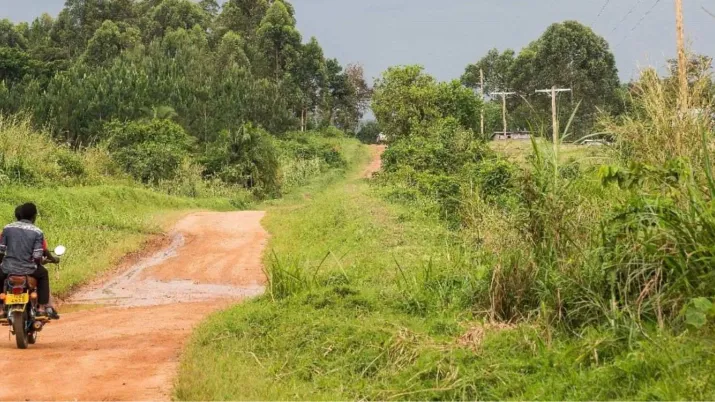 Paysage, moto, Togo