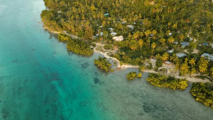 Au Vanuatu.