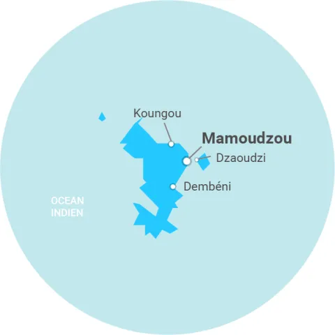 Carte Mayotte